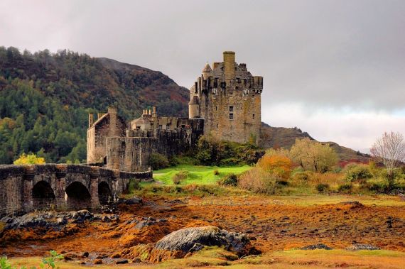 Eilean Donan Castle originally dates back to the 13th century but, after being partially destroyed in 1719 during a Jacobite uprising, it remained a ruin for nearly 200 years until a 20-year restoration was begun in 1911.